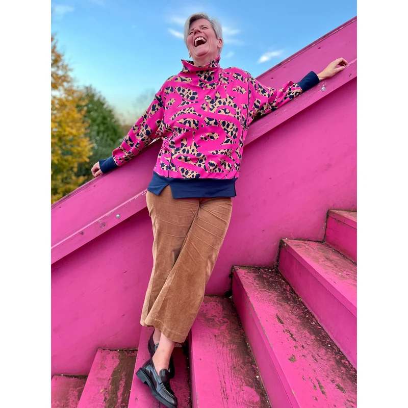 Onlinekurs "Sweatshirt & Kleid LABOUM nähen"