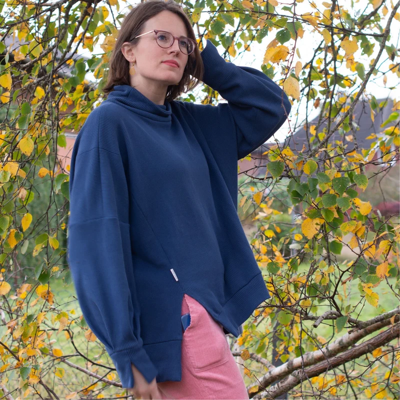 Onlinekurs "Sweatshirt & Kleid LABOUM nähen"