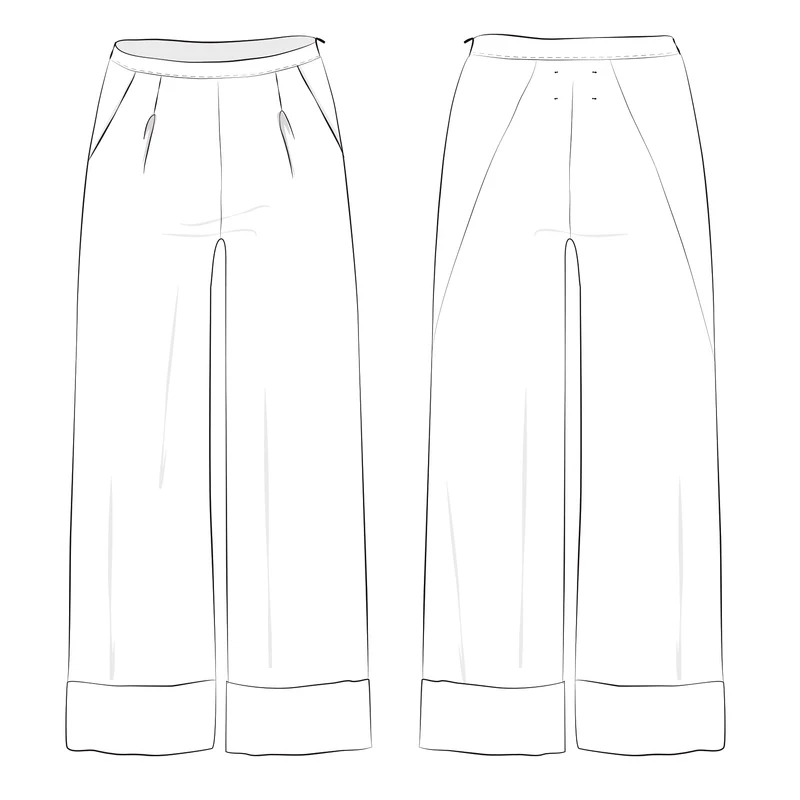 Onlinekurs "Hose LUISE nähen"