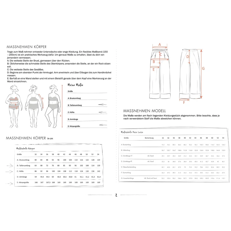 Onlinekurs "Hose LUISE nähen"