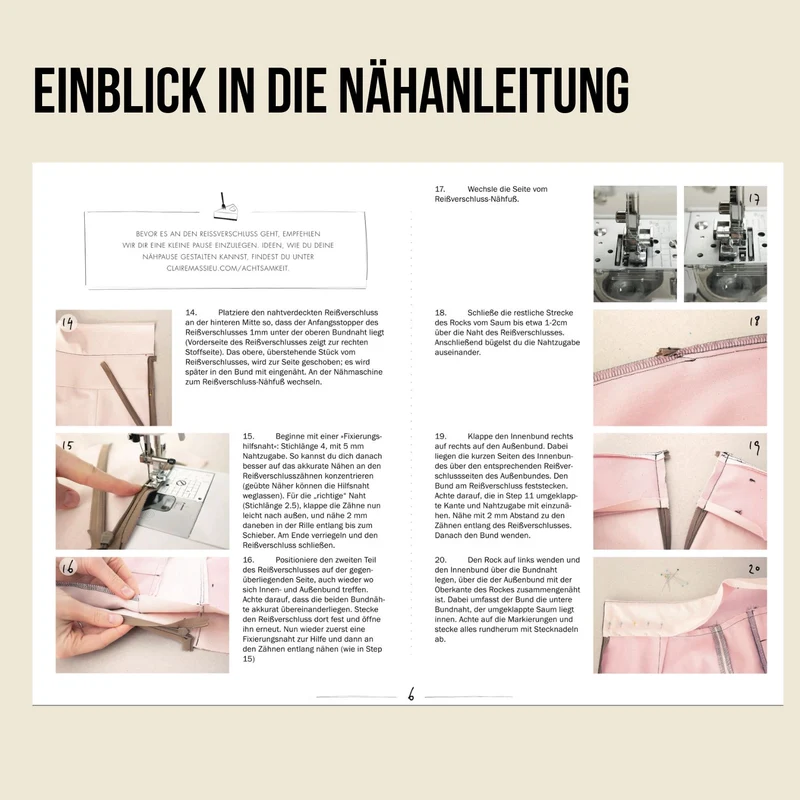 Schnittmuster Ebook Rock Katrin