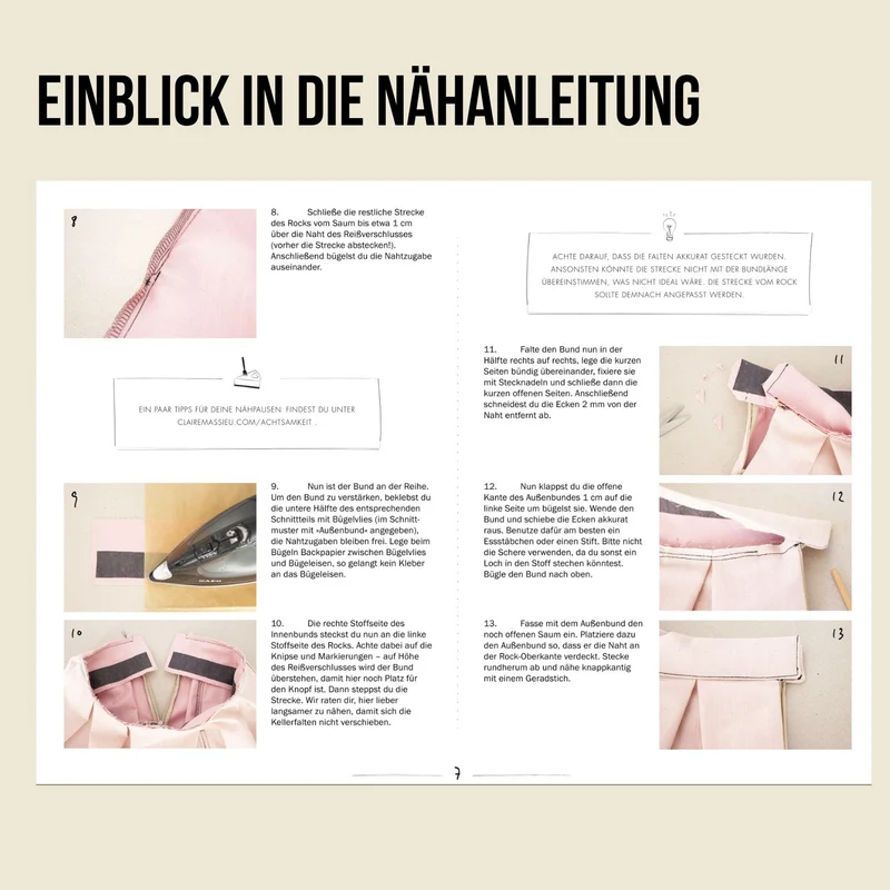 Schnittmuster Ebook Rock Lilli