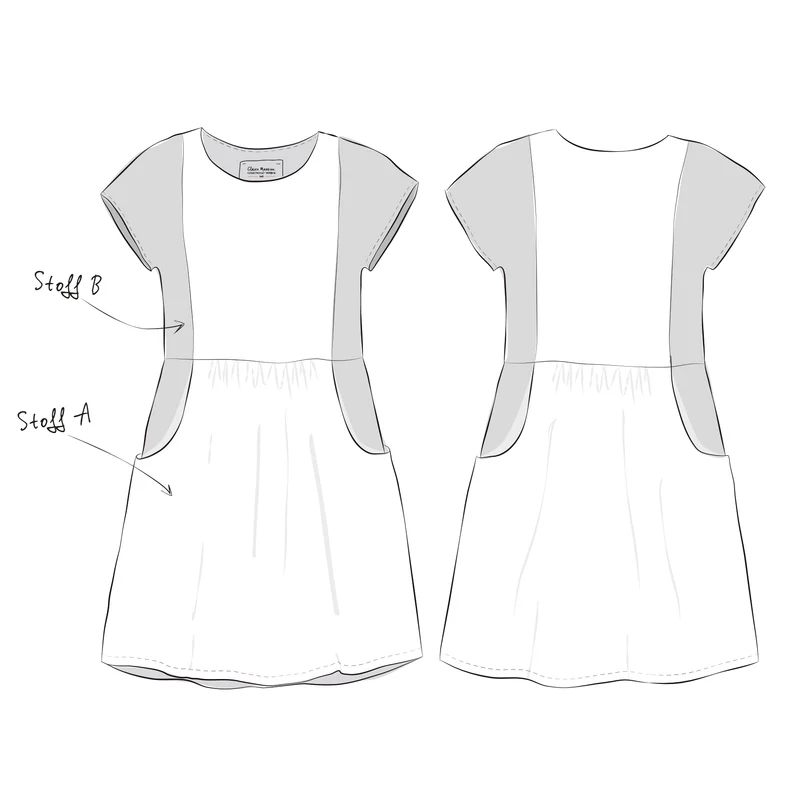 Schnittmuster Ebook Kleid Brise