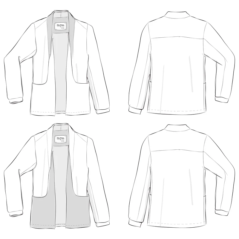 Schnittmuster Ebook Cardi-Blazer Sable