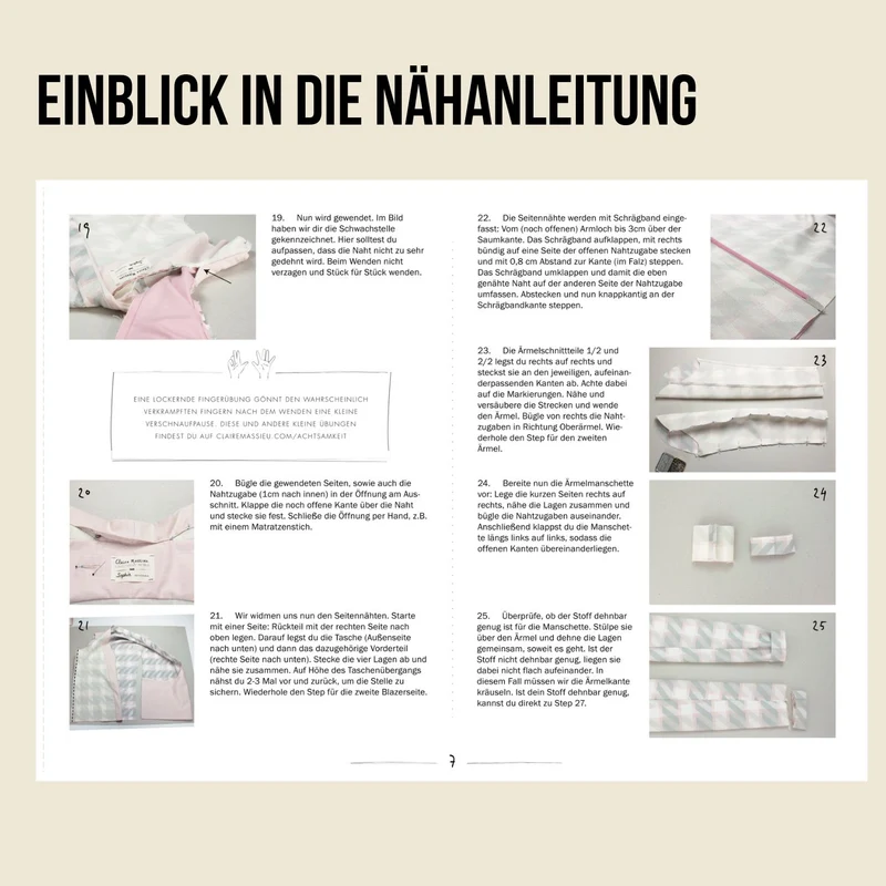 Schnittmuster Ebook Cardi-Blazer Sable