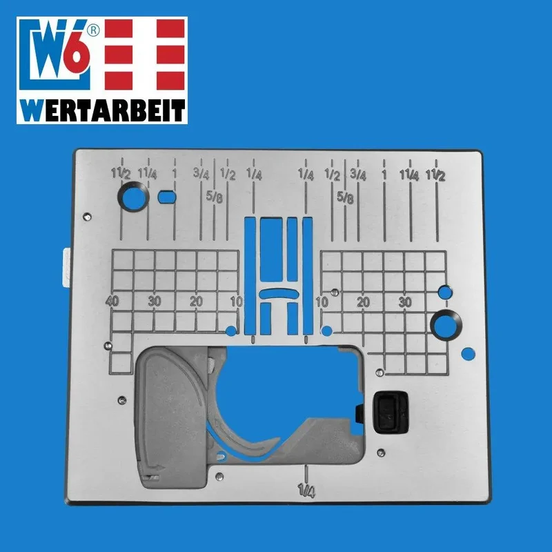 W6 Nähmaschinen Stichplatte W6 N 3300 Pro / 5000 Pro / 5000 Exkl. /8000 Exkl.