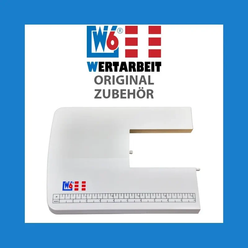 W6 Nähmaschinen Anschiebetisch für W6 N 1135
