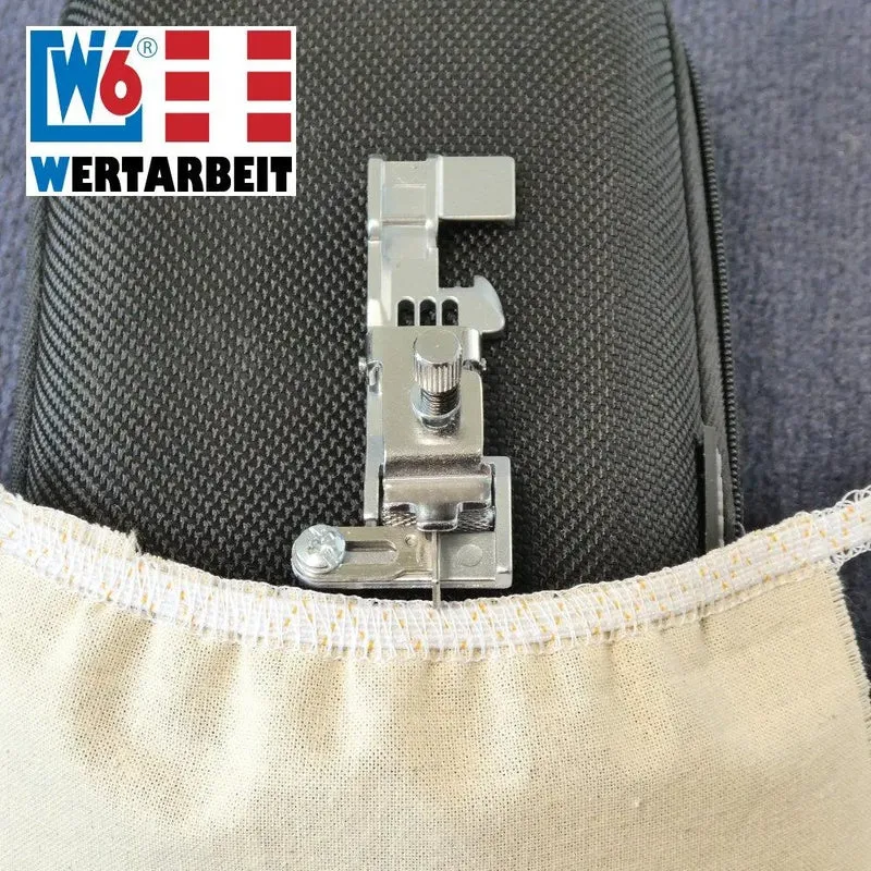 W6 Overlock / Coverlock Gummibandfuß W6 N 656D / 707D Freiarm