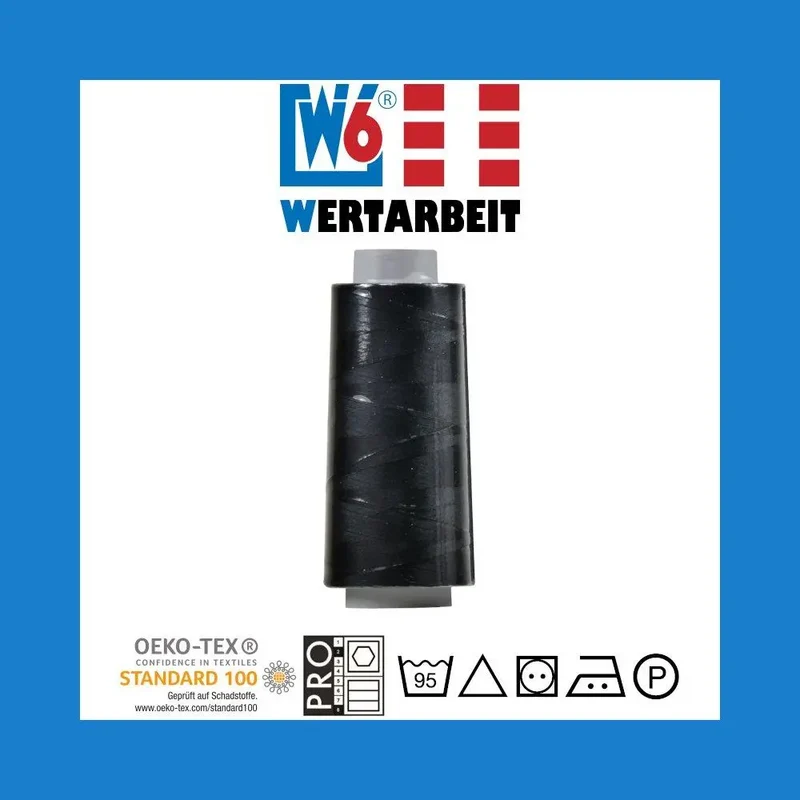 W6 Overlockgarn und Coverlockgarn (2.500 m)