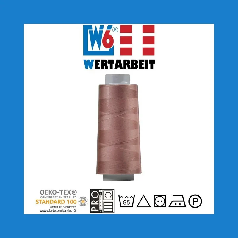 W6 Overlockgarn und Coverlockgarn (2.500 m)