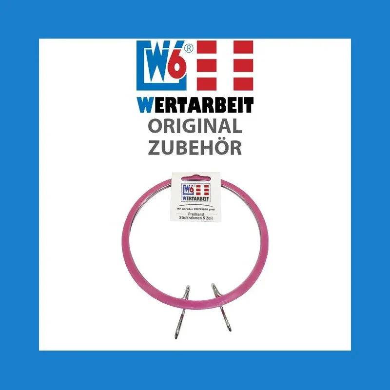 W6 Freihandstickrahmen 12,7 cm (5 Zoll) pink