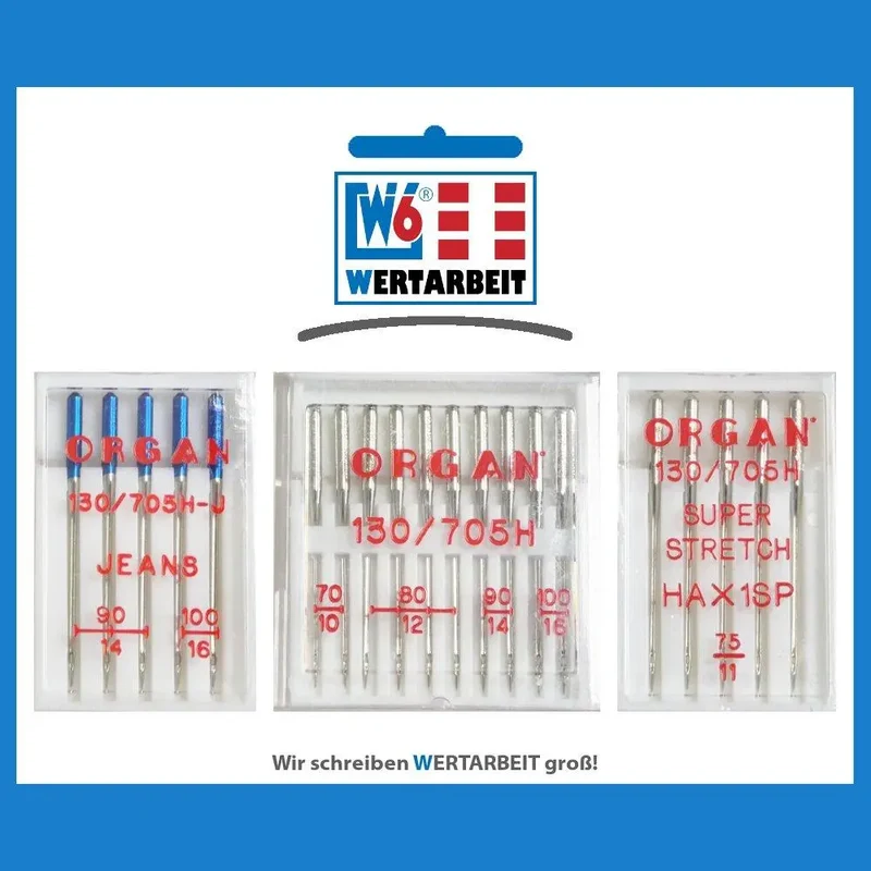 W6 Nähmaschinennadel Set (20 Nadeln)