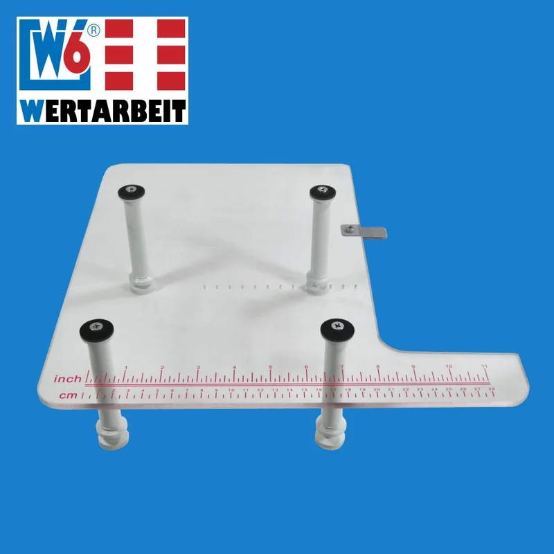 W6 Nähmaschinen Anschiebetisch für W6 N 656D Freiarm