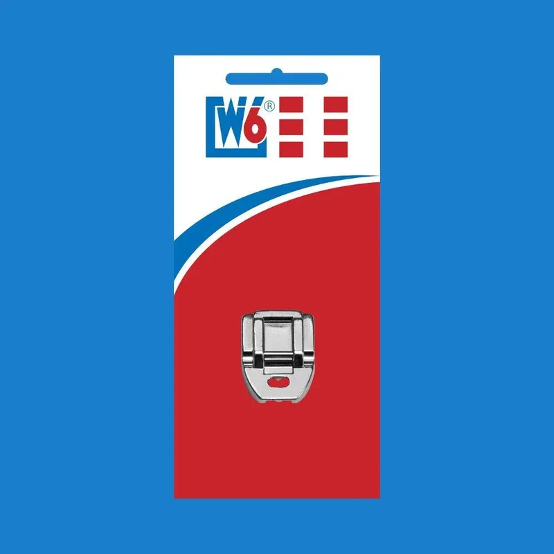 W6 Nähmaschinen nahtverdeckter Reißverschlussfuß
