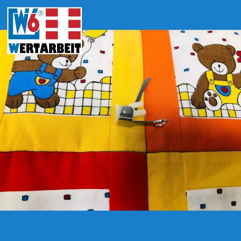 W6 Nähmaschinen Spezialhochquiltfuß