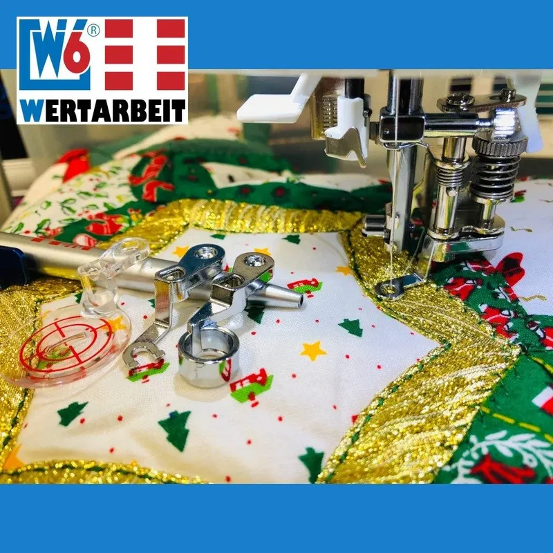 W6 Nähmaschinen Freihandquiltfuß Set