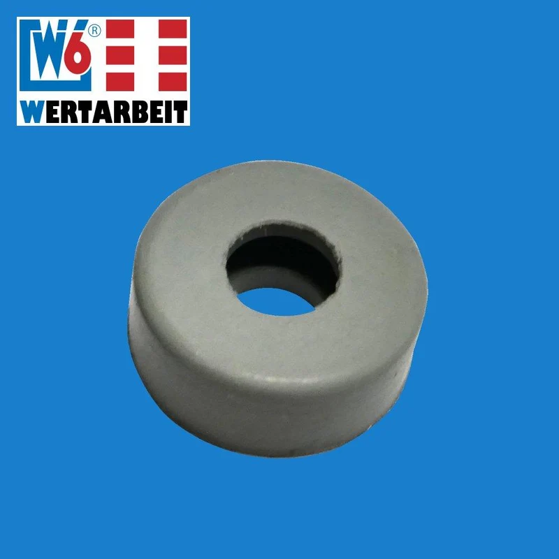 W6 Nähmaschinen Gummifuß f. Schraube W6 3300 Exkl. / 5000 u. V2 / 6000 / 8000 u. V2