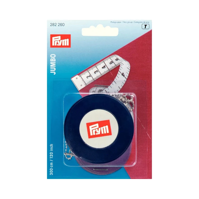 Prym Jumbo-Maßband – extra lang mit 3 Metern