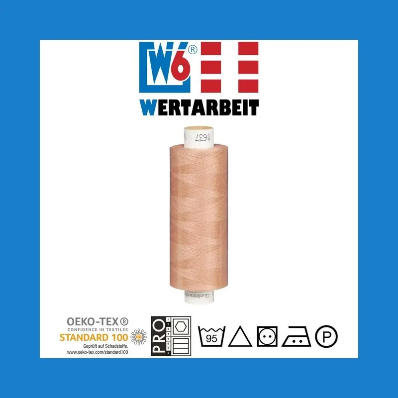 W6 Qualitätsnähgarn (500 m)