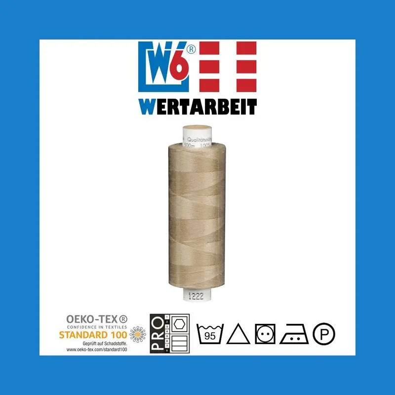 W6 Qualitätsnähgarn (500 m)