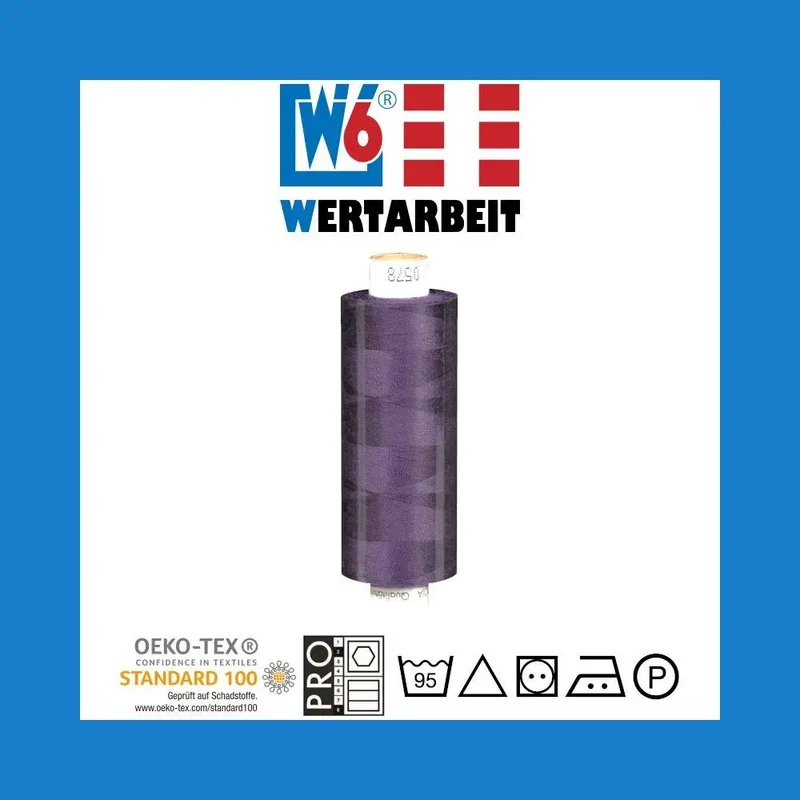 W6 Qualitätsnähgarn (500 m)