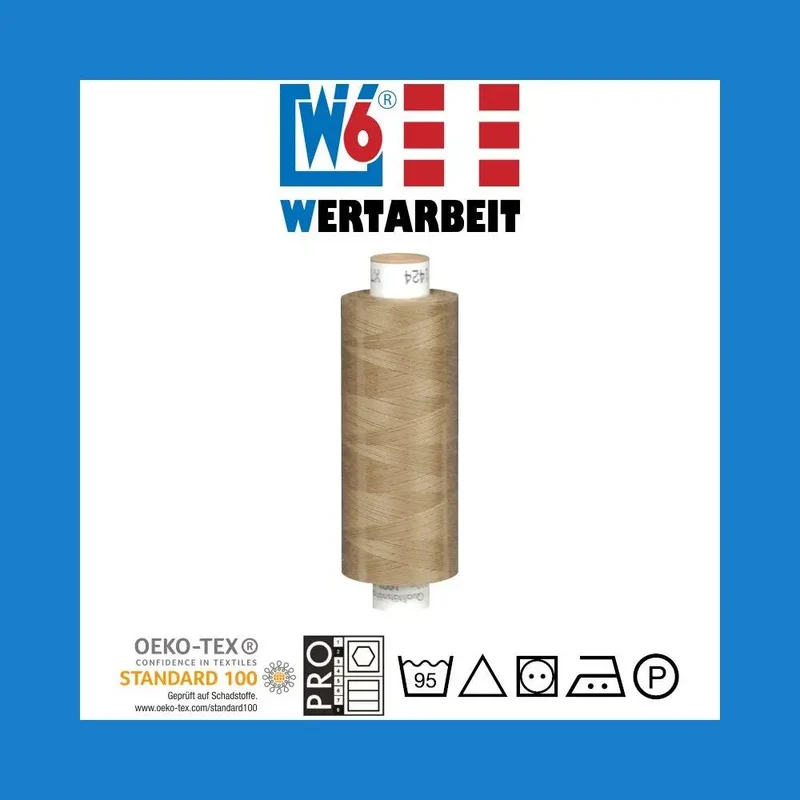 W6 Qualitätsnähgarn (500 m)