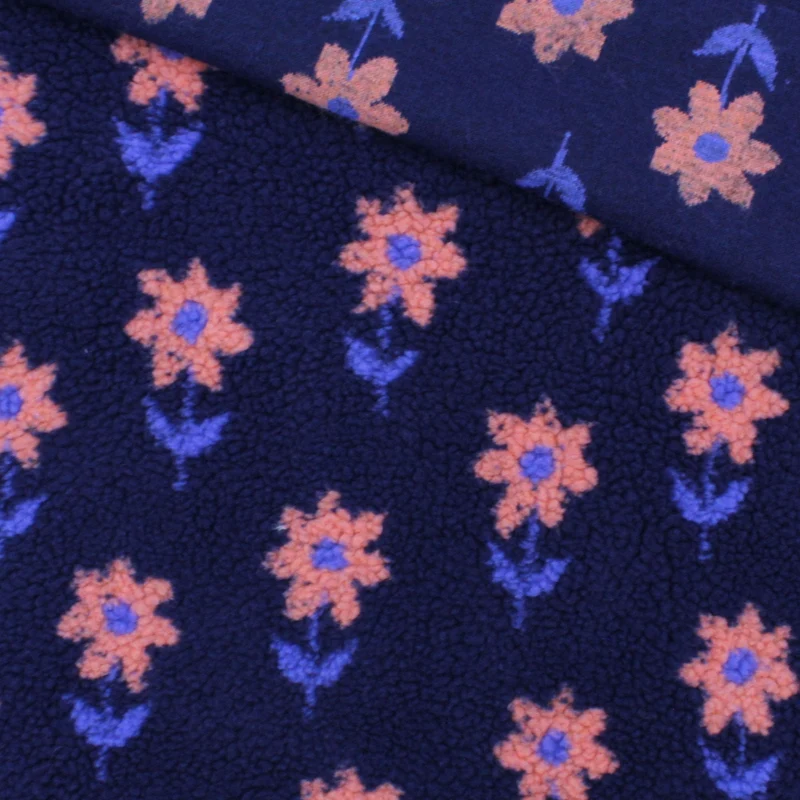 Teddystoff Blumen