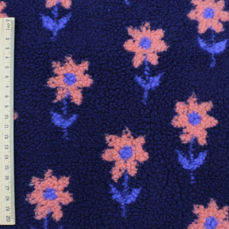 Teddystoff Blumen