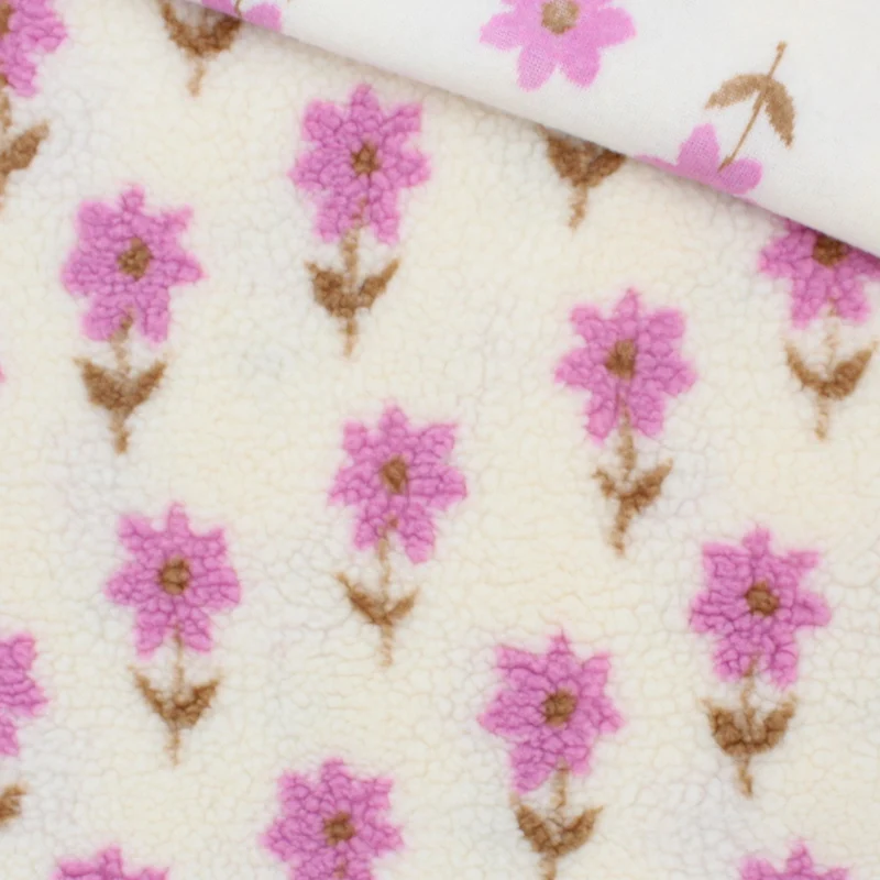 Teddystoff Blumen
