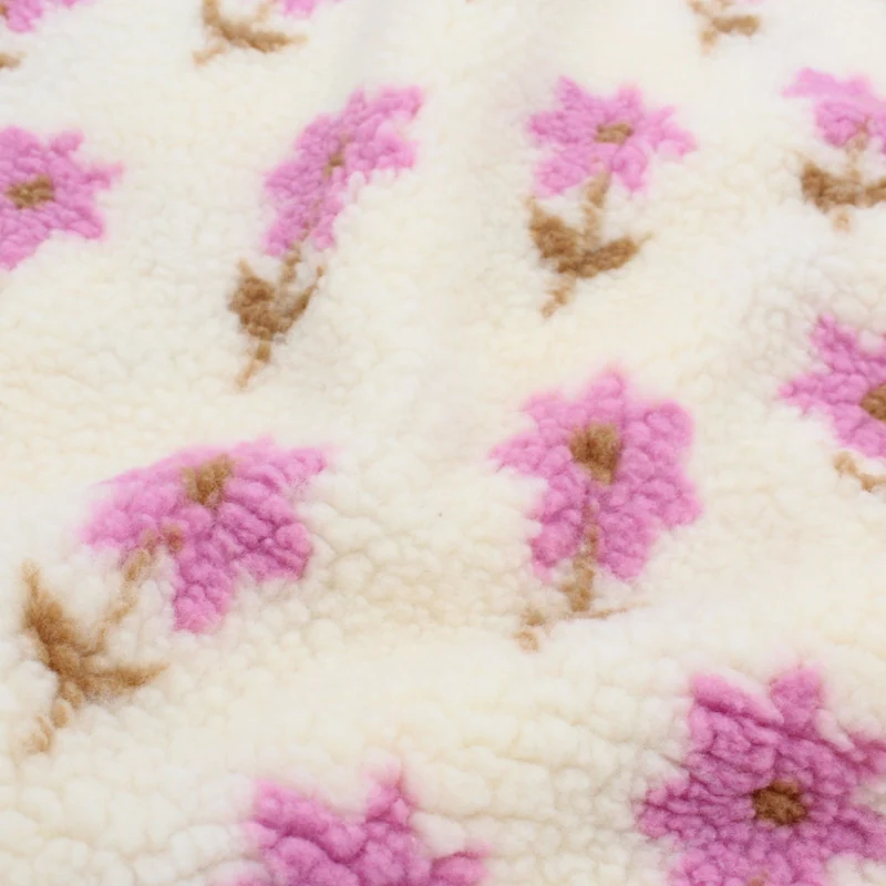 Teddystoff Blumen
