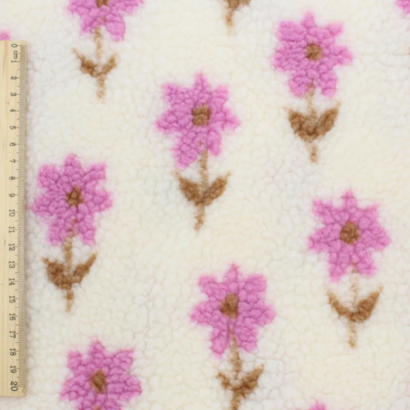 Teddystoff Blumen
