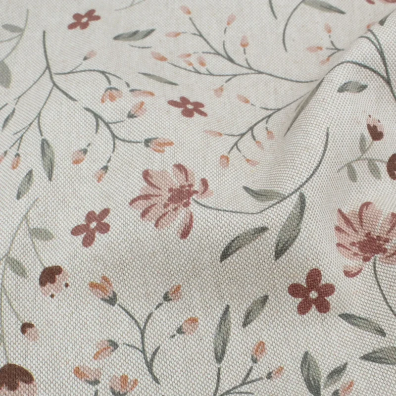 Canvas-Mix Blumen | Leinenoptik