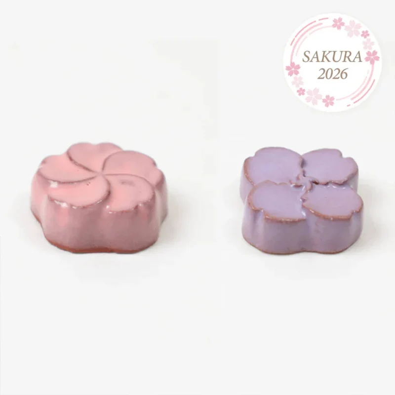 Cohana Sakura 2026 Awaji Kawara Nadelhalter - Rosa & Lila - Limited Edition