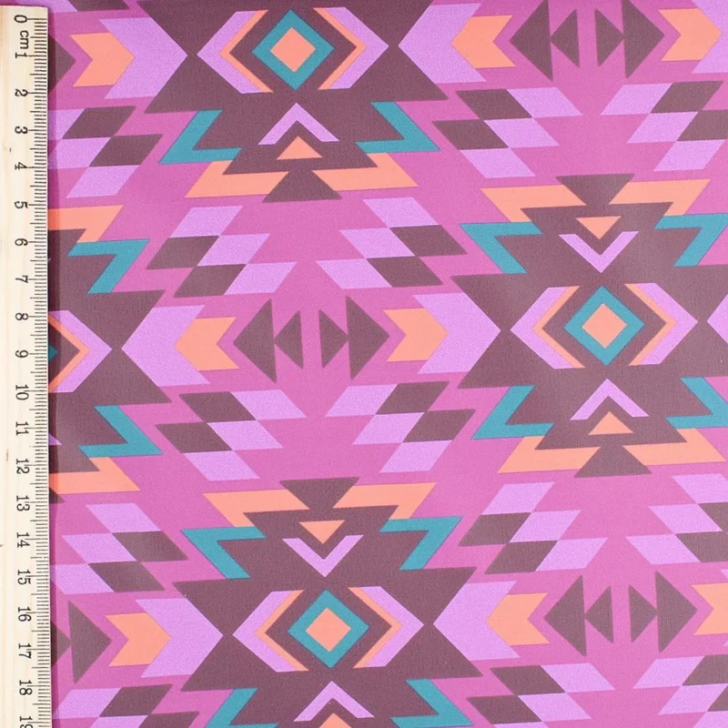 Regenjackenstoff Abstrakt | Lila