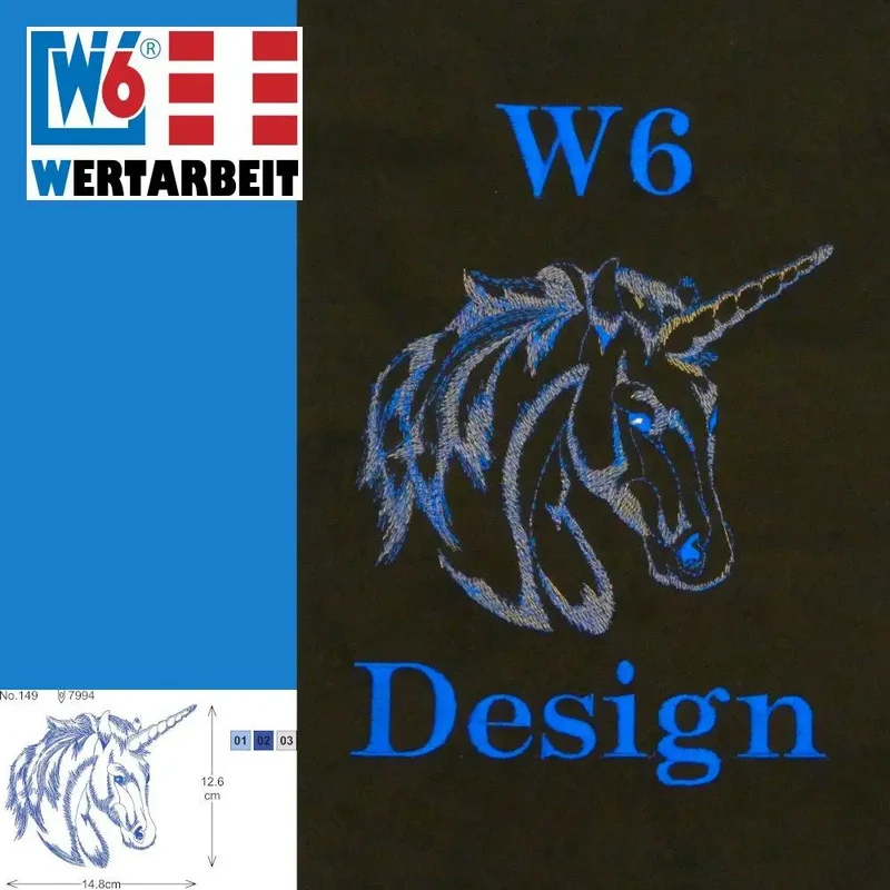 W6 Stickmaschinen Ersatzstickfuß EU2 / EU5 / EU7