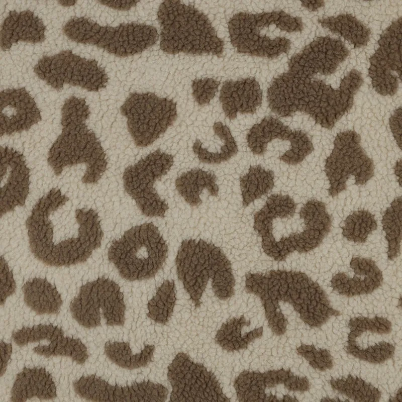 Teddystoff Leopardenmuster