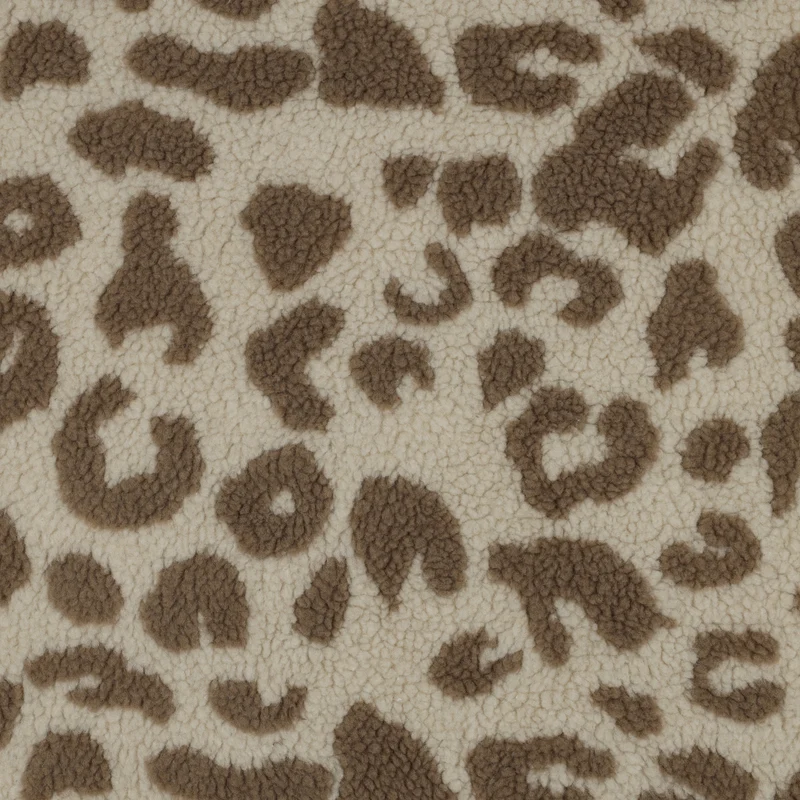 Teddystoff Leopardenmuster