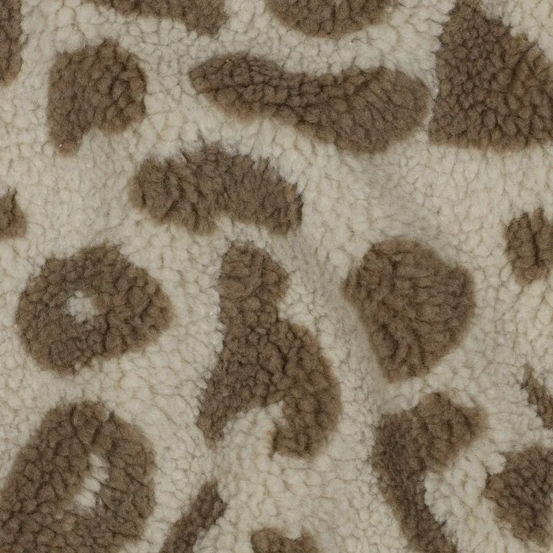 Teddystoff Leopardenmuster