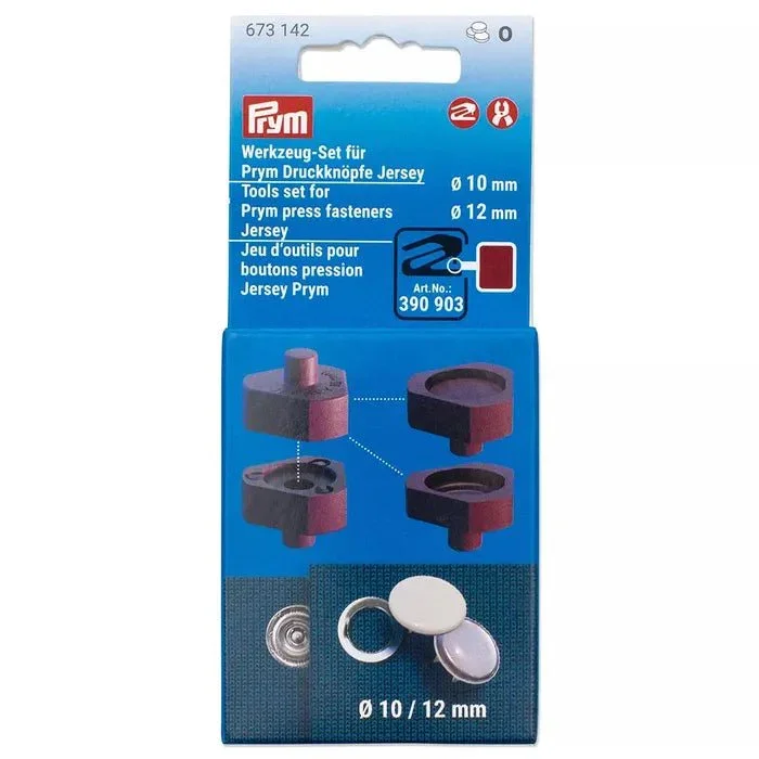Werkzeug-Set für Prym Druckknöpfe Jersey