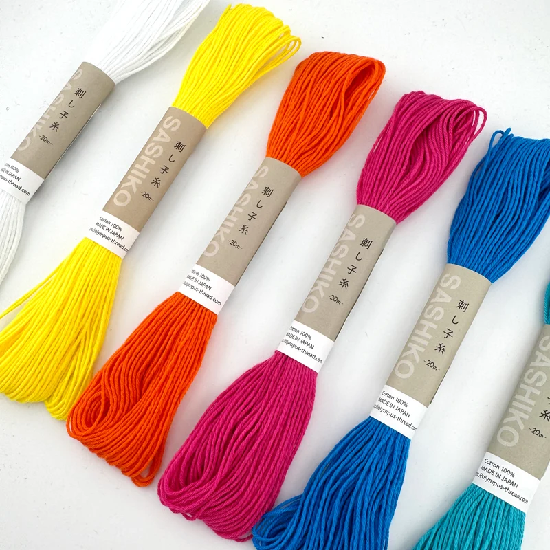 Olympus Sashiko Garn Set - Color