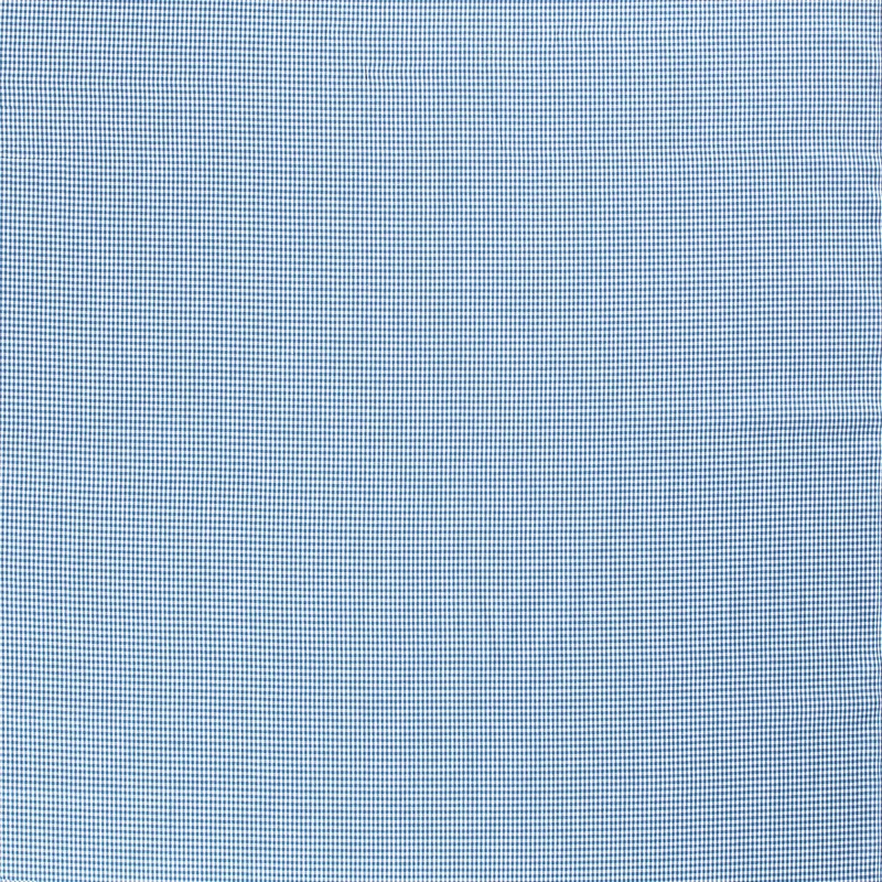 Baumwollpopeline Karo – Indigo