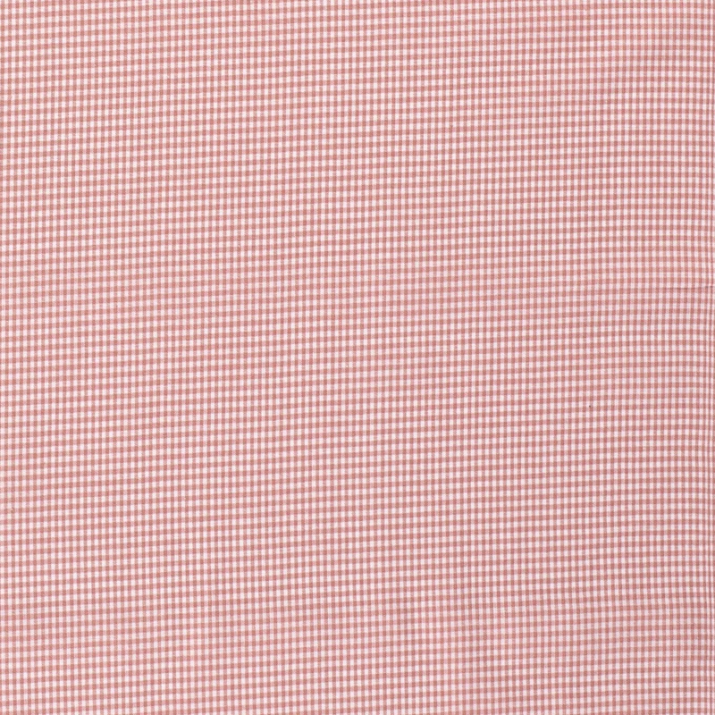 Baumwollpopeline Karo – Rosa