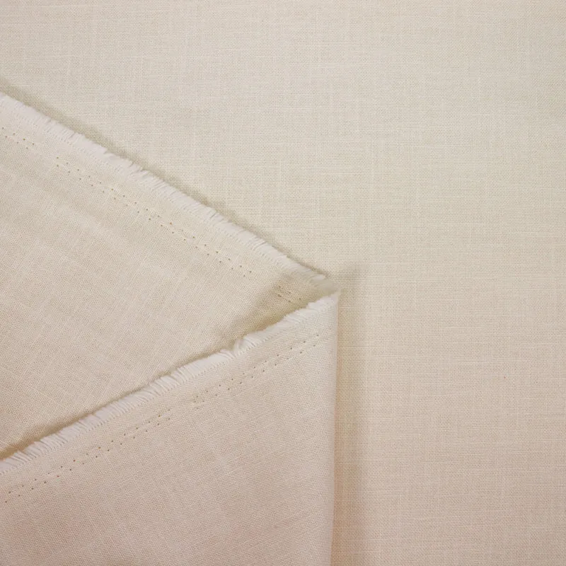Sashiko Stoff Einfarbig - Off White