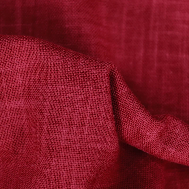Sashiko Stoff Einfarbig - Rot