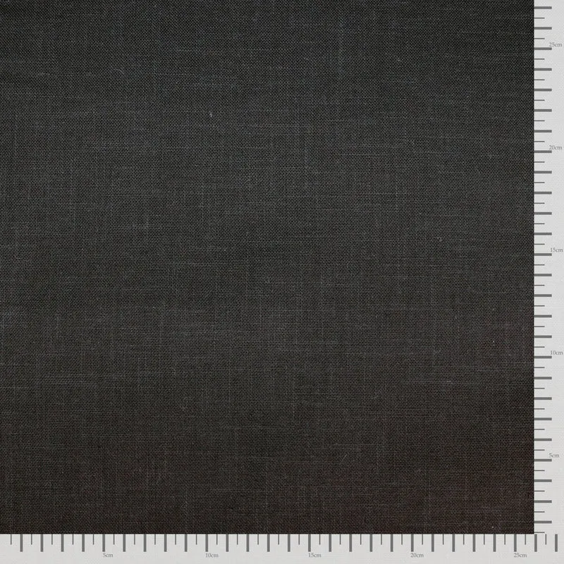 Sashiko Stoff Einfarbig - Schwarz