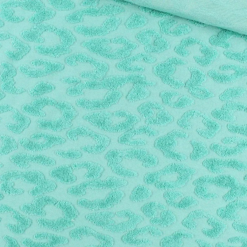 Baumwoll Jacquard Leopard