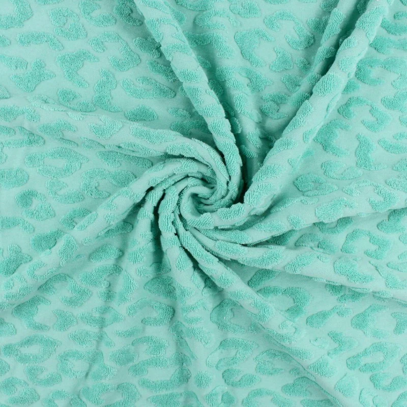 Baumwoll Jacquard Leopard