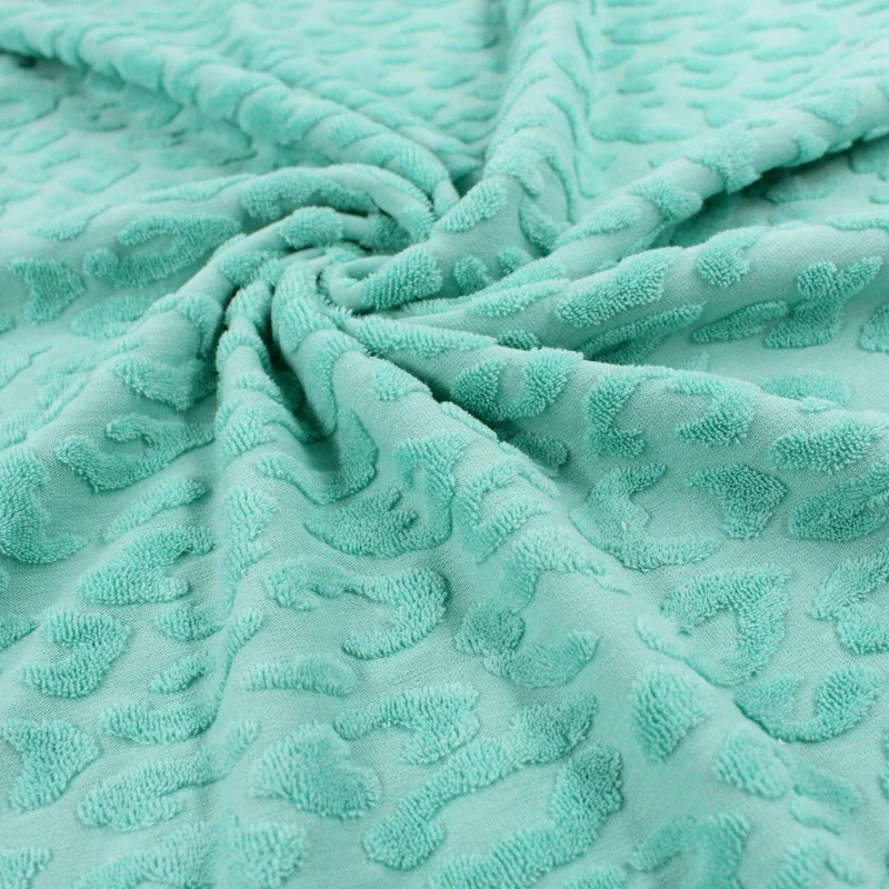 Baumwoll Jacquard Leopard