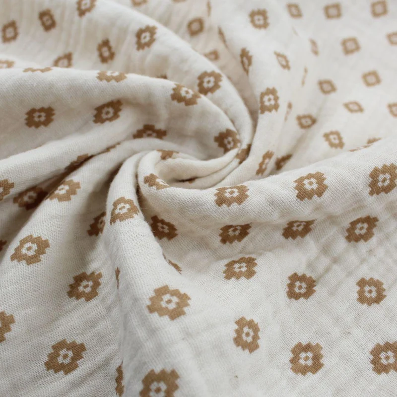 Musselin Stoff | Boho Rauten