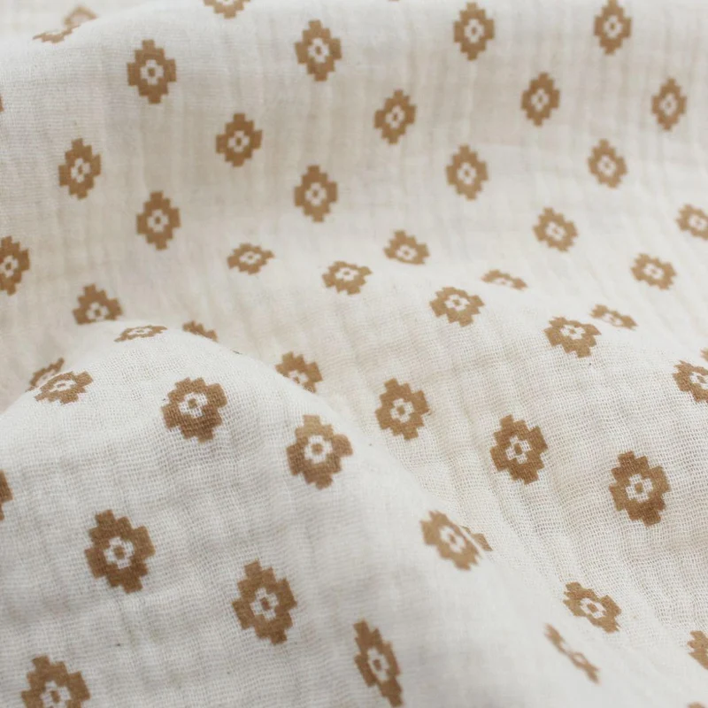 Musselin Stoff | Boho Rauten